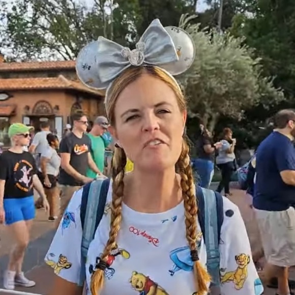 Disney Mickey and Friends Disney100 Short Sleeve Tee Animation Pooh Stitch Sz L - Picture 2 of 11